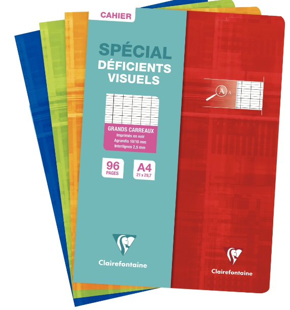 Heft Clairefontaine A4, Linien